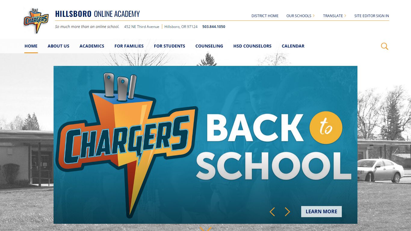 Hillsboro Online Academy / Homepage - Schoolwires